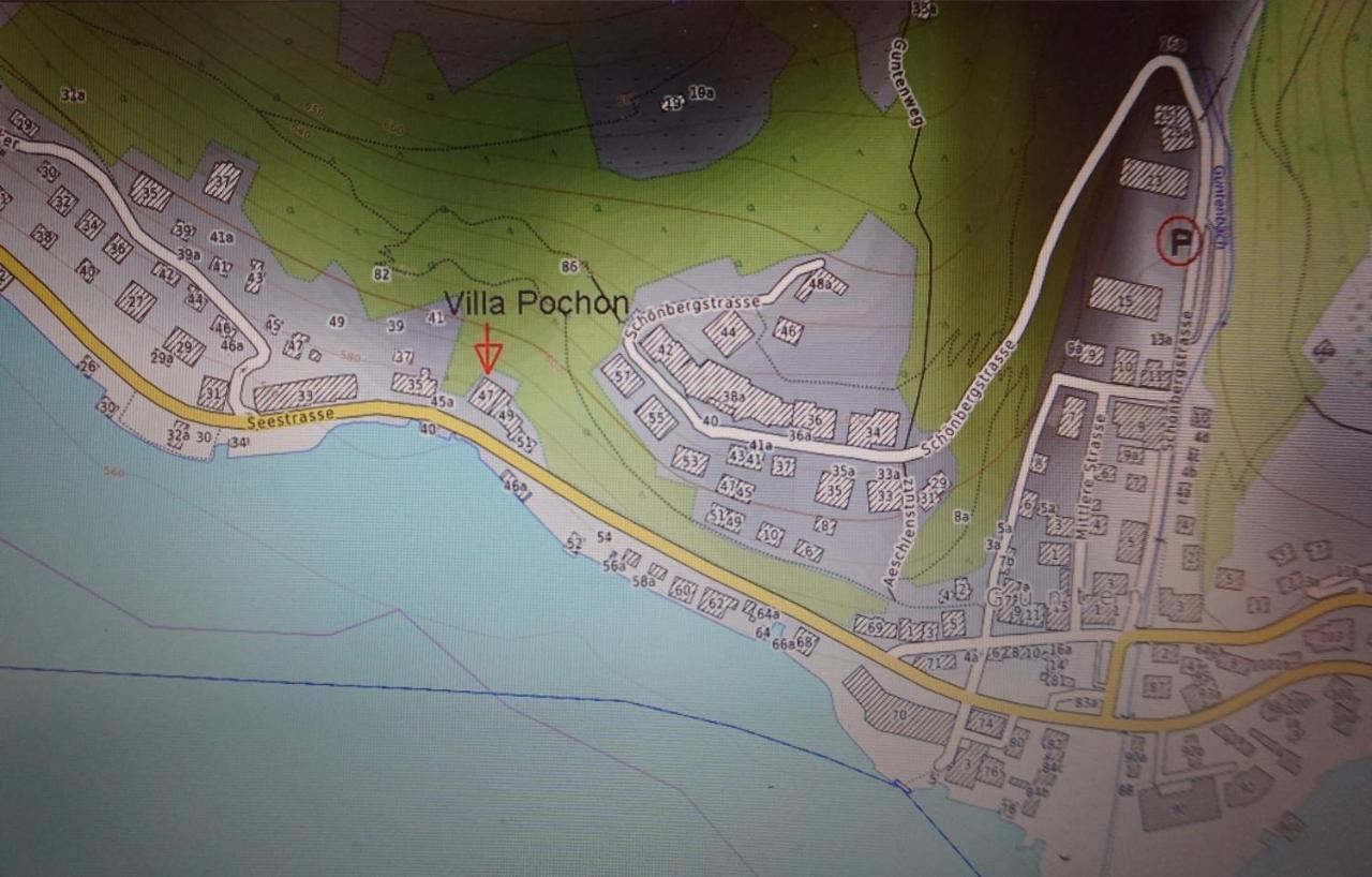 Villa Pochon Gunten Esterno foto